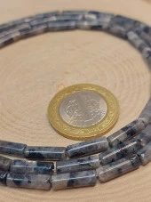 Spekrolit Taşı Silindir Kesim 4x12.5mm Dizi (49368) thumbnail 2