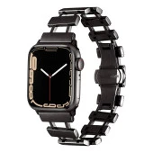 Watch Ultra 49mm Uyumlu KRD-96 Tasarım Metal Kordon - 1