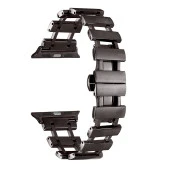 Watch Ultra 49mm Uyumlu KRD-96 Tasarım Metal Kordon - 8