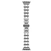 Watch Ultra 49mm Uyumlu KRD-96 Tasarım Metal Kordon - 12