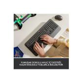 logitech Signature K650 Bilek Destekli Kablosuz Grafit Klavye 920-010919 - 2