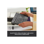 logitech Signature K650 Bilek Destekli Kablosuz Grafit Klavye 920-010919 - 5