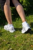 +7 cm Boy Uzatan Gizli Topuklu File Detaylı Kadın Spor Ayakkabı, Sneaker - 8