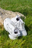 +7 cm Boy Uzatan Gizli Topuklu File Detaylı Kadın Spor Ayakkabı, Sneaker - 1