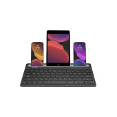 Everest Kb-bt82 Siyah Bluetooth Ultra Ince+şarjlı Mac/win/android/ıos Uyumlu Tablet Standlı Kablosuz Klavye - 6