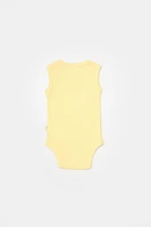 Bebek 2 Parça Kolsuz Body, %50 Bambu - %50 Organik Pamuk, Bebek ve Yenidoğan Serisi - CSYB9013 - 4