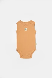 Bebek 2 Parça Kolsuz Body, %50 Bambu - %50 Organik Pamuk, Bebek ve Yenidoğan Serisi - CSYB9013 - 5