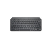 Logitech Mx Keys Mini Minimalist Kablosuz Bluetooth Aydınlatmalı Türkçe Q Klavye - Siyah - 1