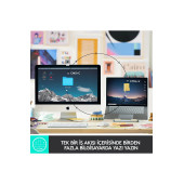 Logitech Mx Keys Mini Minimalist Kablosuz Bluetooth Aydınlatmalı Türkçe Q Klavye - Siyah - 2