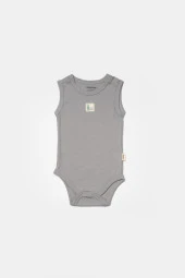 Bebek 2 Parça Kolsuz Body, %50 Bambu - %50 Organik Pamuk, Bebek ve Yenidoğan Serisi - CSYB9014 - 3