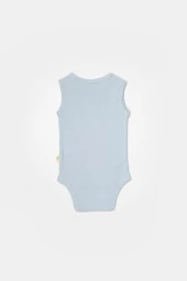 Bebek 2 Parça Kolsuz Body, %50 Bambu - %50 Organik Pamuk, Bebek ve Yenidoğan Serisi - CSYB9014 - 6