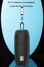 Qpen  A27 RGB Işıklı Süper Baslı Bluetooth Kablosuz Hoparlör thumbnail 3