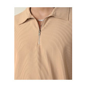 marrakech Ön Fermuarlı Detaylı Tişört thumbnail 4