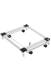 Trendesk   Metal Çeksür Çamaşır Makinesi Taşıma Buzdolabı Makine Altlığı Tekerlekli Beyaz Eşya Taşıyıcı - 2