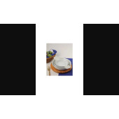 Porland Beyaz Porselen Sahan 3'lü (21cm-17cm-14cm) - 1