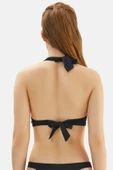 Eros Kadın Siyah Geniş Üçgen Bikini Üst 2510 - 3