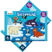 Eolo 60 Parça Yer Puzzle Kutuplar 4+ thumbnail 1