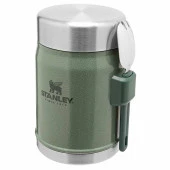 Stanley Klasik Paslanmaz Çelik Yemek Termosu Kaşıklı 0,40 Lt - Hammertone Green - 2