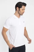 Crozwise Polo Yaka Erkek Beyaz Spor T-shirt - 7135-08 - 1