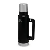 Stanley Klasik Vakumlu Paslanmaz Çelik Termos 1.4 LT The Legendary Classic Bottle 1.4L - Matte Black Pebble - 1