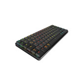 Rampage W-granıte Siyahgri Low Profile Blue Swıtch Q Rgb 2,4 Ghz Bt Mekanik Gaming Oyuncu Klavye - 4