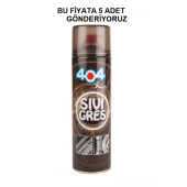 404-SIVI GRES, 400 ML,BU FİYATA 5 ADET GÖNDERİYORUZ, YAĞLAYICI SPREY - 1