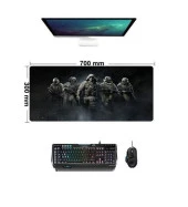 Concord Mp-701  Desenli  Gaming Mouse Pad 300 X 700 X 3 mm - 2