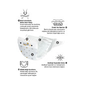 Paddlers Protection Bebek Bezi 2 Numara Mini 240 Adet (3-6 Kg) Ekstra Jumbo Set thumbnail 2