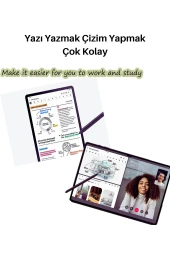 Galaxy Tab S9 FE - S9 Plus Uyumlu Avuç İçi Algılamayan Dokunmatik Stylus SPen Kalem - 3