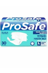PROSAFE Tekstil Yüzeyli Bel Bantlı Yetişkin Hasta Bezi Large 30'Lu 3 Paket 90 Adet thumbnail 2