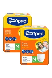 CANPED Emici Külot Orta Boy Medium Hasta Bezi 30'Lu 2 Paket thumbnail 1