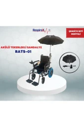 RESPİROX Respirox Rats-01 Akülü Tekerlekli Sandalye - Şemsiye Seti Hediyeli thumbnail 1