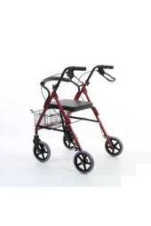 EMEKCOM Emek Sağlık Witra Aluminyum Tekerlekli Walker Rölatör Yürüteç thumbnail 1