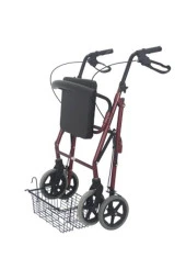 EMEK SAĞLIK Rolatör 4 Tekerlekli Yürüteç 130 Kg Taşıma Rollatör - 1