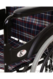 WOLLEX Katlanabilir Refagatçi Frenli Manuel Tekerlekli Sandalye1.Kalite - 2