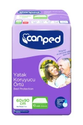 CANPED Yatak Koruyucu Örtü Ekstra Örtü (60Cm * 90Cm) 10'Lu - 1