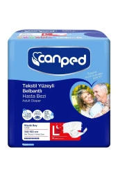 CANPED Belbantlı Gece Büyük Eko (Large/Night) Hasta Bezi 14 Adet 2 Paket thumbnail 2