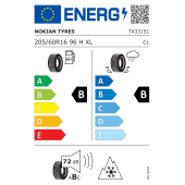 Nokian Tyres 205/60 R16 96H XL Seasonproof 1 Dört Mevsim (2025 Üretim) - 3