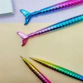 Metalik Denizkızı 0.7 Versatil Kalem, Uçlu Kalem 1 Adet - Pembe - 1
