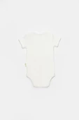 Bebek 2 Parça Kısa Kol Body, %50 Bambu - %50 Organik Pamuk, Bebek ve Yenidoğan Serisi - CSYB9055 - 4