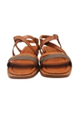 Trendella Antik Deri Sandalet - 8