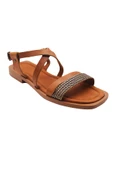 Trendella Antik Deri Sandalet - 7