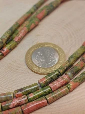 Unakit Taşı Silindir Kesim 4x12.5mm Dizi (49370) thumbnail 2