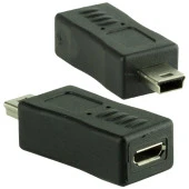 Mini USB Erkek - Micro USB Dişi - 2