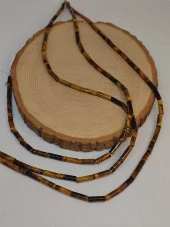 Kaplan Gözü Taşı Silindir Kesim 4x12.5mm Dizi (49394) thumbnail 3