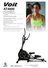 VOİT AT4000 KATLANABİLİR ELİPTİK BİSİKLET thumbnail 2