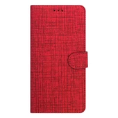 Samsung Galaxy A01 Kılıf FitCase Fabric Kapaklı Cüzdanlı - 8