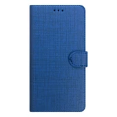 Samsung Galaxy A01 Kılıf FitCase Fabric Kapaklı Cüzdanlı - 11