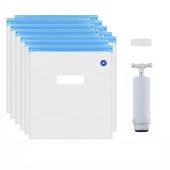 Filament Vakumlama Poşeti+Vakum Pompası(5 Poşet 1 Pompa 30x34cm) - 1