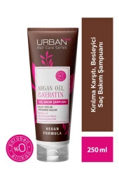 Urban Care Argan Yağı&keratin Kolay Kırılan Yıpranmış Saçlara Özel Saç Bakım Şampuanı-vegan-250ml - 1
